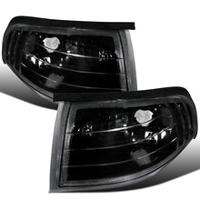 Ronnin - Compatible con Ford Mustang 1994-1998 | Par de luces de esquina de repuesto, luces de estacionamiento y direccionales | Negras