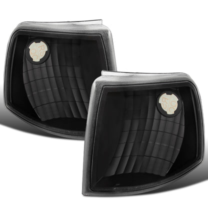 Ronnin - Se adapta a Ford Ranger 1993-1997 Par de Luces de Esquina de Repuesto, Conjunto de Lámparas de Señal de Estacionamiento | Negro