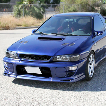 Ronnin - Compatible con Subaru Impreza 1995-2001 | Juego de luces de esquina con reflector transparente de repuesto y luces de estacionamiento | Negras