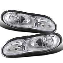 Ronnin - Se adapta a Chevy Camaro 1998-2002 | Par de faros delanteros de repuesto | Cromado