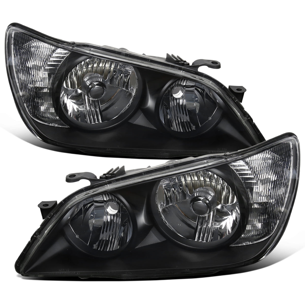 2001-2005 Lexus IS300 Halogen Headlights Pair | Black