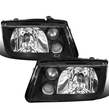 1999-2005 Volkswagen MK4 Jetta/Bora  Replacement Headlights with Fog Lights Assembly Pair | Black