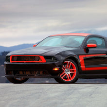 Ronnin - Fits 2010-2014 Ford Mustang Headlights Assembly Head Lamps Replacement Pair | Smoke