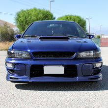 Ronnin - Conjunto de faros de repuesto con reflectores transparentes para Subaru Impreza 1995-2001 | Negro