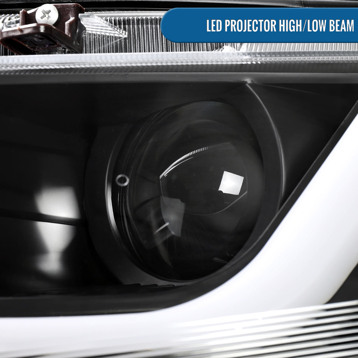 Ronnin - Fits 2016-2021 Honda Civic Full LED Upgrade Replacement For Halogen Type Projector Headlights Switchback Sequential Turn Signals + Animated Startup Assembly Pair | Black