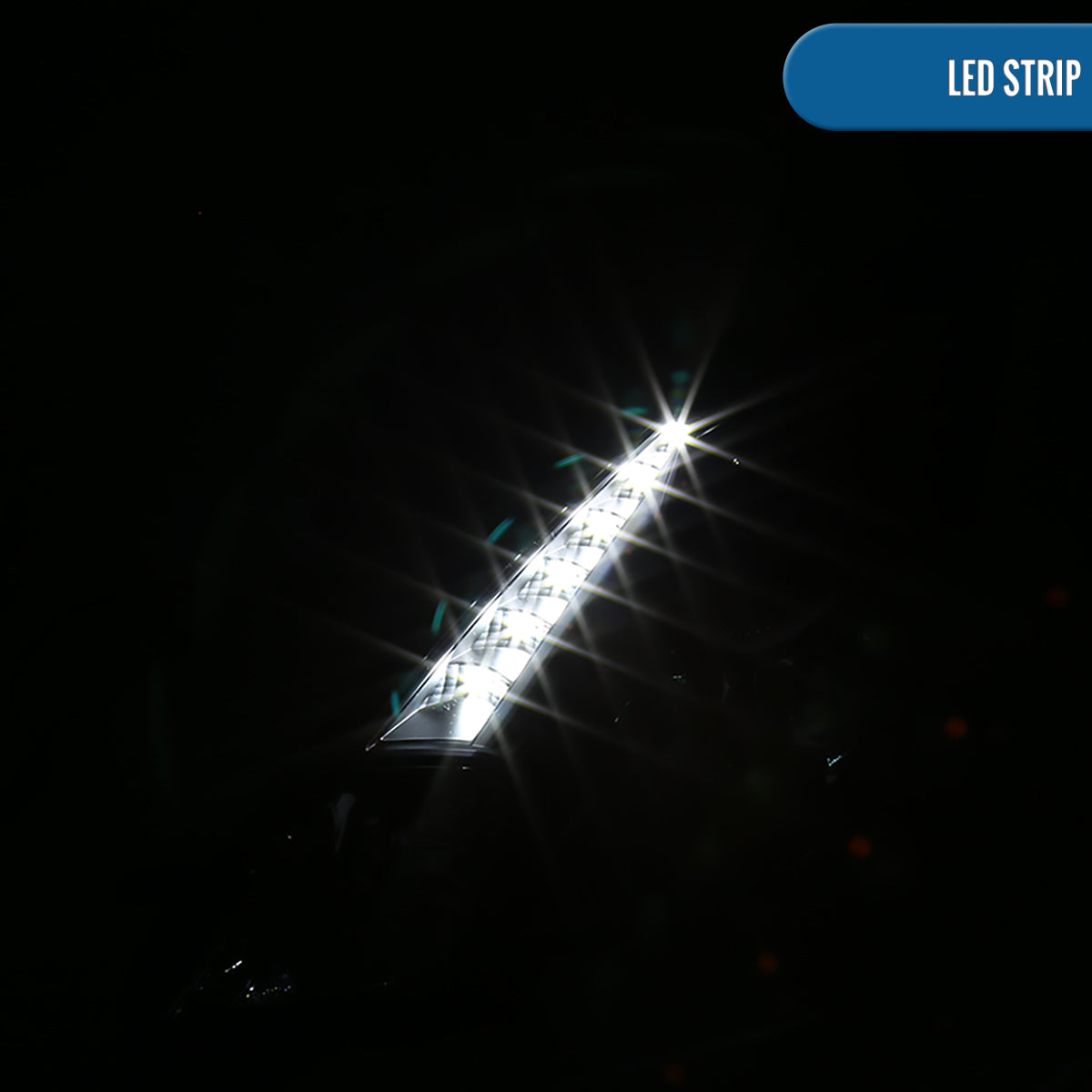 Ronnin - Fits 2000-2005 Toyota Celica LED DRL Daytime Running Lights Projector Headlights Pair | Black