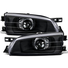 Ronnin - Fits 1995-2001 Subaru Impreza WRX Projector Headlights Factory Replacement Assembly Pair | Black