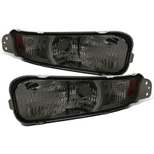 Ronnin - Compatible con Ford Mustang 2005-2009, par de luces de intermitente delanteras de repuesto | Ahumado