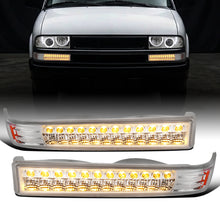 Ronnin - Compatible con Chevy GMC Sonoma S10 Pickup 1998-2004, Blazer 1998-2005, luces LED de parachoques de repuesto mejoradas, par | Cromo