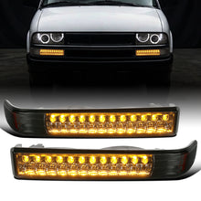 Ronnin - Se adapta a Chevy GMC Sonoma S10 Pickup 1998-2004 Blazer 1998-2005 Par de luces LED de parachoques de repuesto mejoradas | Ahumado