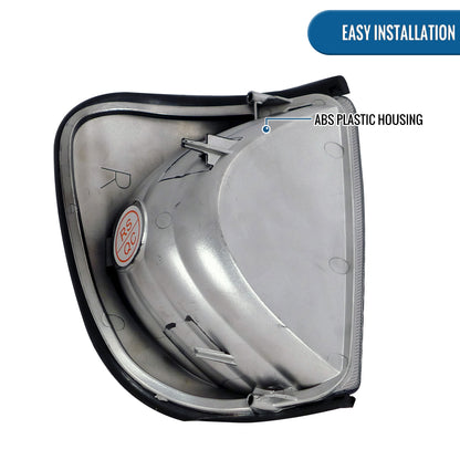 1992-2007 Ford Econoline Halogen Corner Lights Pair | Chrome
