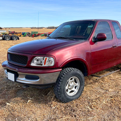 Ronnin - Fits 1997-2004 Ford F150 Expedition Corner Parking Signal Lights Replacement Assembly Pair | Chrome