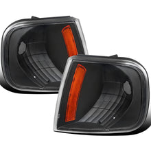 Ronnin - Fits 1997-2004 Ford F150 Expedition Corner Parking Signal Lights Replacement Assembly Pair | Black