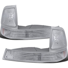 Ronnin - Compatible con Ford Ranger 1998-2000 | Par de Conjuntos de Luces de Esquina y Luces de Estacionamiento de Repuesto | Cromado