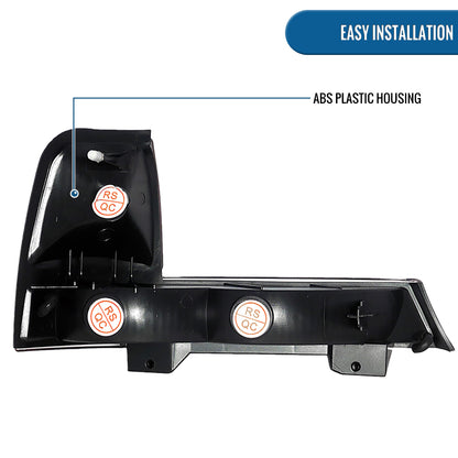 Ronnin - Compatible con Ford Ranger 1998-2000 | Par de Conjuntos de Luces de Esquina de Repuesto, Luces de Estacionamiento | Negro