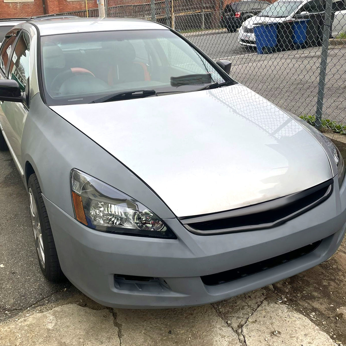 Ronnin - Compatible con Honda Accord Sedán y Coupé 2003-2007 Juego de faros delanteros de repuesto | Negros