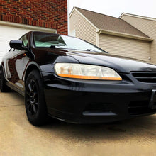 Ronnin - Compatible con Honda Accord Sedán Coupé 1998-2002 | Par de ensamblajes de faros de repuesto | Cromado