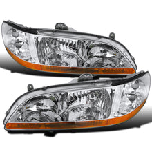 Ronnin - Compatible con Honda Accord Sedán Coupé 1998-2002 | Par de ensamblajes de faros de repuesto | Cromado