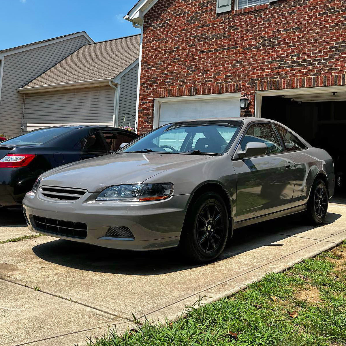 Ronnin - Faros de Repuesto (Par) para Honda Accord Sedán Coupé 1998-2002 | Negros