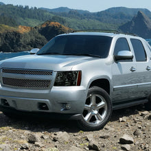 Ronnin - Fits 2007-2014 Chevy Avalanche Tahoe Suburban Factory Replacement Headlights  Assembly Pair | Smoke