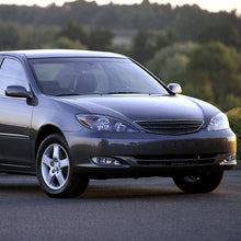 Ronnin - Fits 2002-2004 Toyota Camry US Spec Factory Replacement Headlights Assembly Pair | Black