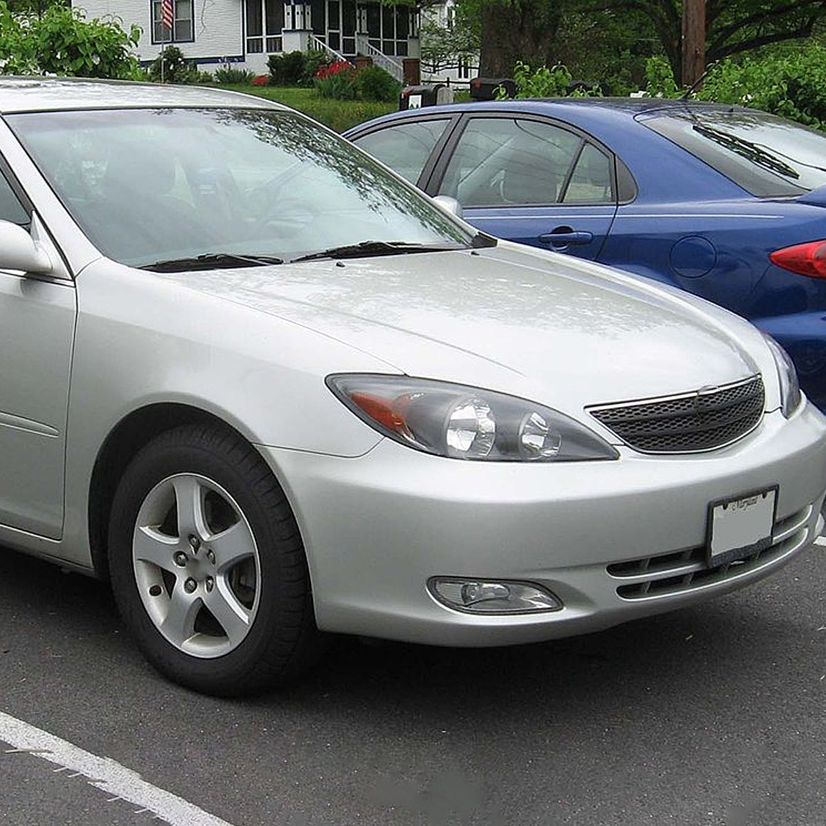 Ronnin - Faros delanteros de repuesto para Toyota Camry US Spec 2002-2004 | Negro