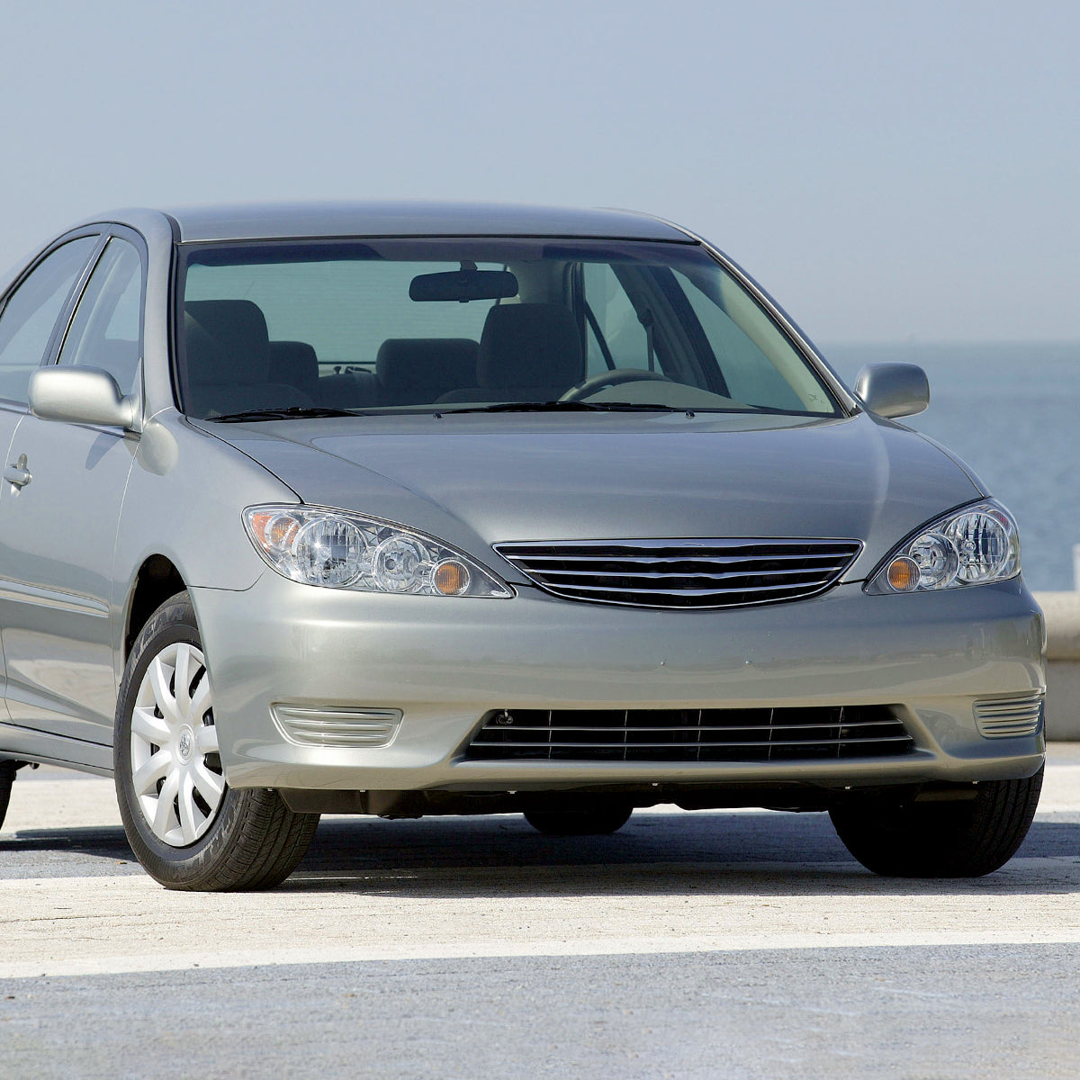 Ronnin - Se adapta a Toyota Camry US Spec 2005-2006 Par de conjuntos de faros de repuesto | Cromado