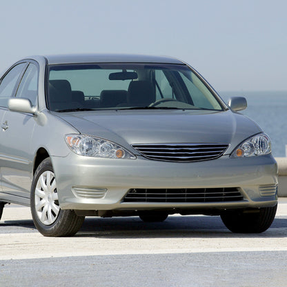 Ronnin - Se adapta a Toyota Camry US Spec 2005-2006 Par de conjuntos de faros de repuesto | Cromado