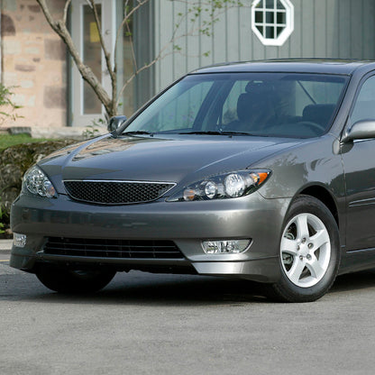 Ronnin - Se adapta a la pareja de conjuntos de faros de repuesto de fábrica para Toyota Camry de 2005-2006 con especificaciones de EE. UU. | Negro