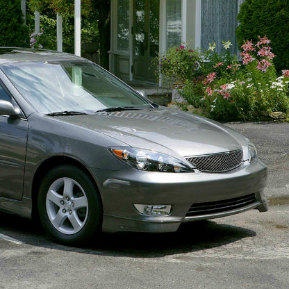 Ronnin - Se adapta a la pareja de conjuntos de faros de repuesto de fábrica para Toyota Camry de 2005-2006 con especificaciones de EE. UU. | Negro