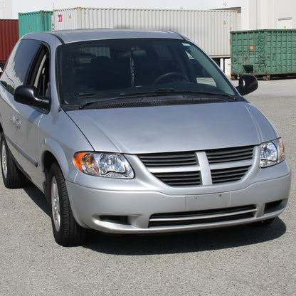Ronnin - Compatible con Dodge Grand Caravan, Chrysler Town & Country, Grand Voyager de 2001-2007 | Par de ensamblaje de faros de repuesto | Cromado