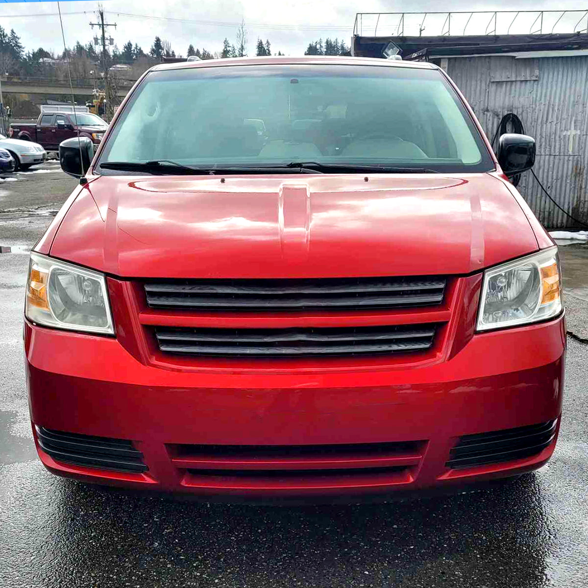 Ronnin - Compatible con Dodge Grand Caravan 2008-2010 Juego de faros delanteros de repuesto | Cromado