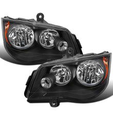 2011-2018 Dodge Grand Caravan Chrysler Town & Country  Replacement Headlights Assembly Pair | Black