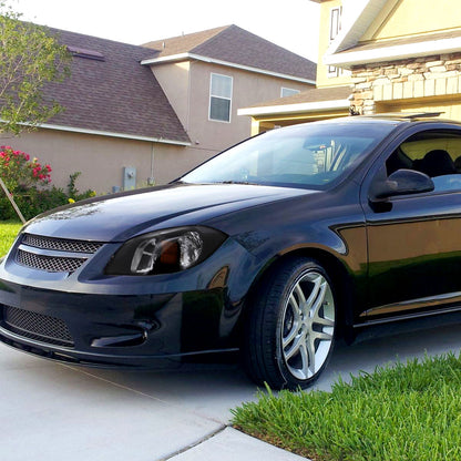 Ronnin - Faros delanteros de repuesto para Pontiac Pursuit 2005-2010 Pontiac G5 Chevy Cobalt | Negro