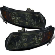 2006-2011 Honda Civic 2-Door Coupe  Replacement Headlights Assembly Pair | Smoke