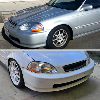 Ronnin - Faros delanteros de repuesto para Honda Civic EK 1996-1998, par | Cromados