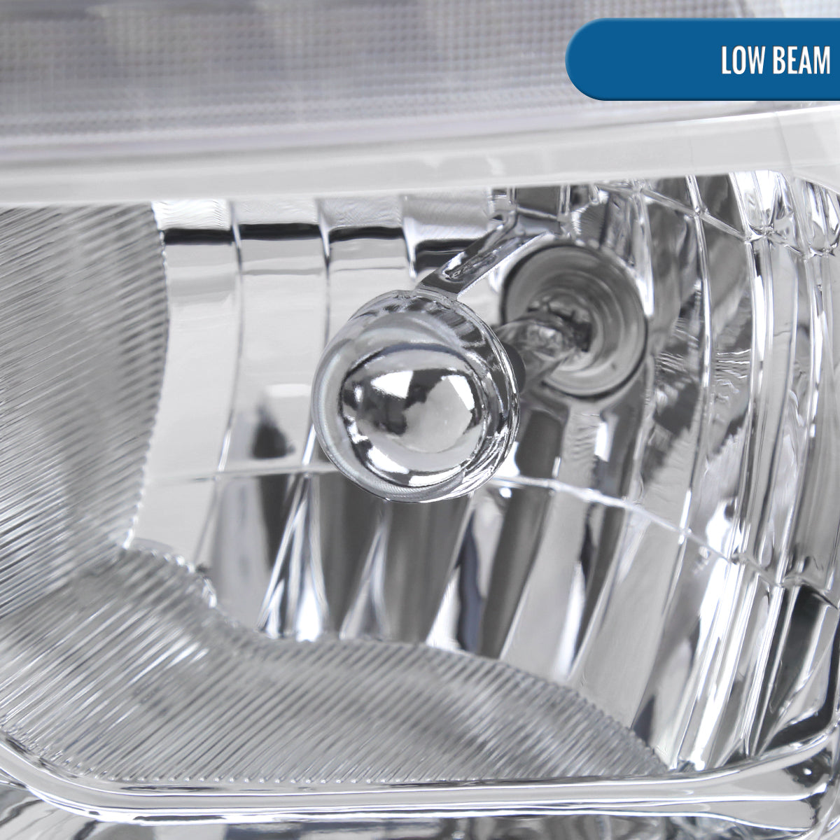 Ronnin - Fits 2009-2018 Ram 1500 2500 3500 2019-2024 Ram 1500 Classic Halogen Headlights LED Switchback Sequential Signal + Animated Startup Effect Parking Assembly Pair | Chrome