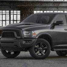 Ronnin - Fits 2009-2018 Ram 1500 2500 3500 2019-2024 Ram 1500 Classic Halogen Headlights LED Switchback Sequential Signal + Animated Startup Effect Parking Assembly Pair | Chrome