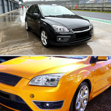 Ronnin - Conjunto de faros delanteros de repuesto de fábrica para Ford Focus 2005-2007, par | Cromo