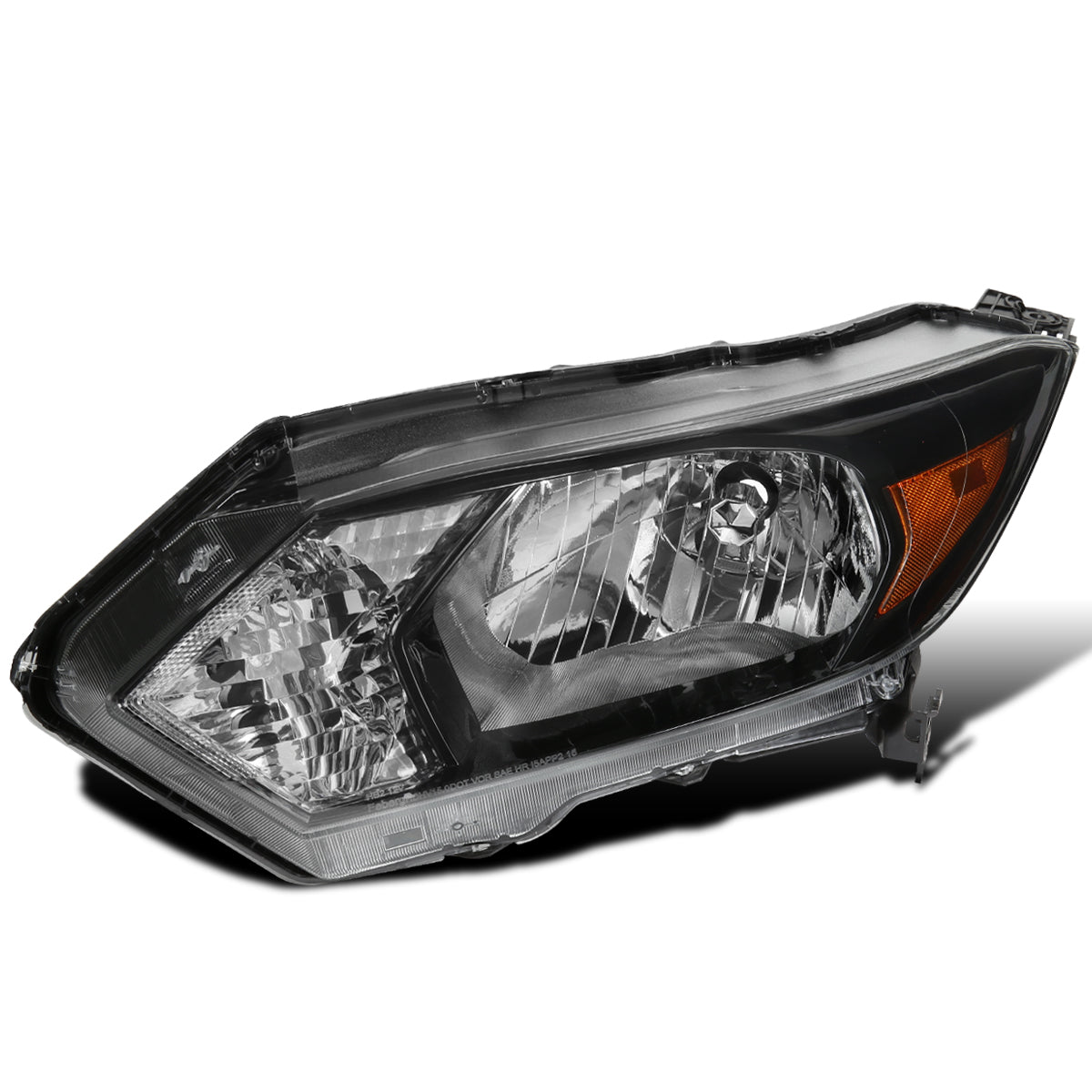 2016-2018 Honda HR-V HRV  Replacement Halogen Headlights Assembly Driver Side | Gloss Black