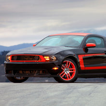 Ronnin - Fits 2010-2014 Ford Mustang Halogen Headlights Factory Replacement Assembly | Black