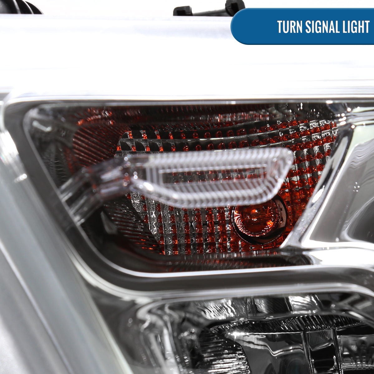 Ronnin - Fits 2019-2024 Ram 1500 Factory Replacement Halogen Headlights Assembly Pair | Chrome