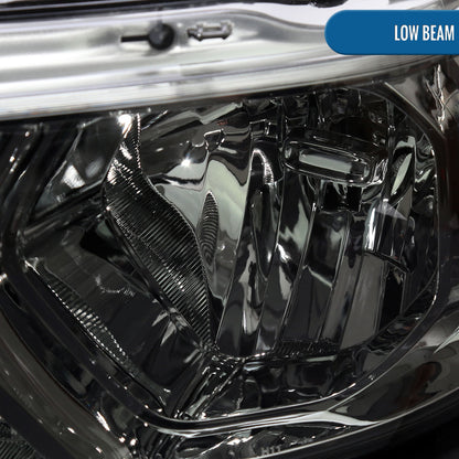 Ronnin - Fits 2019-2024 Ram 1500 Factory Replacement Halogen Headlights Assembly Pair | Smoke