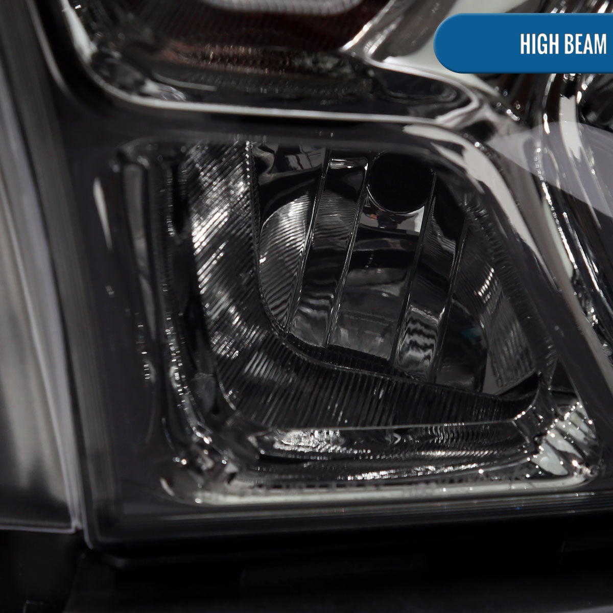 Ronnin - Fits 2019-2024 Ram 1500 Factory Replacement Halogen Headlights Assembly Pair | Smoke