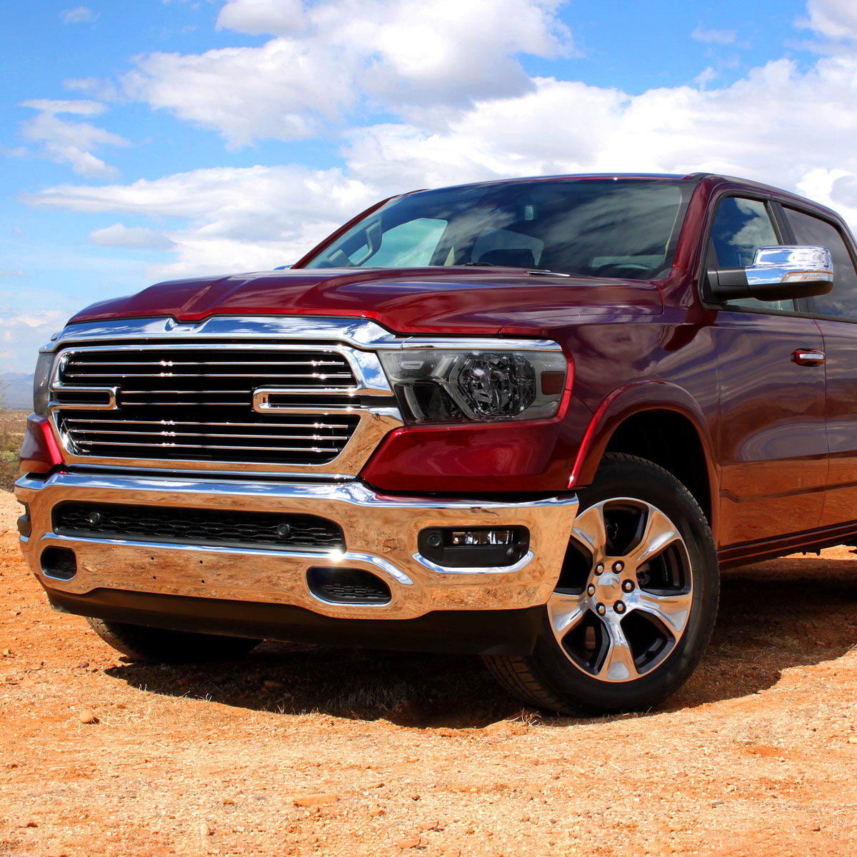 Ronnin - Fits 2019-2024 Ram 1500 Factory Replacement Halogen Headlights Assembly Pair | Smoke