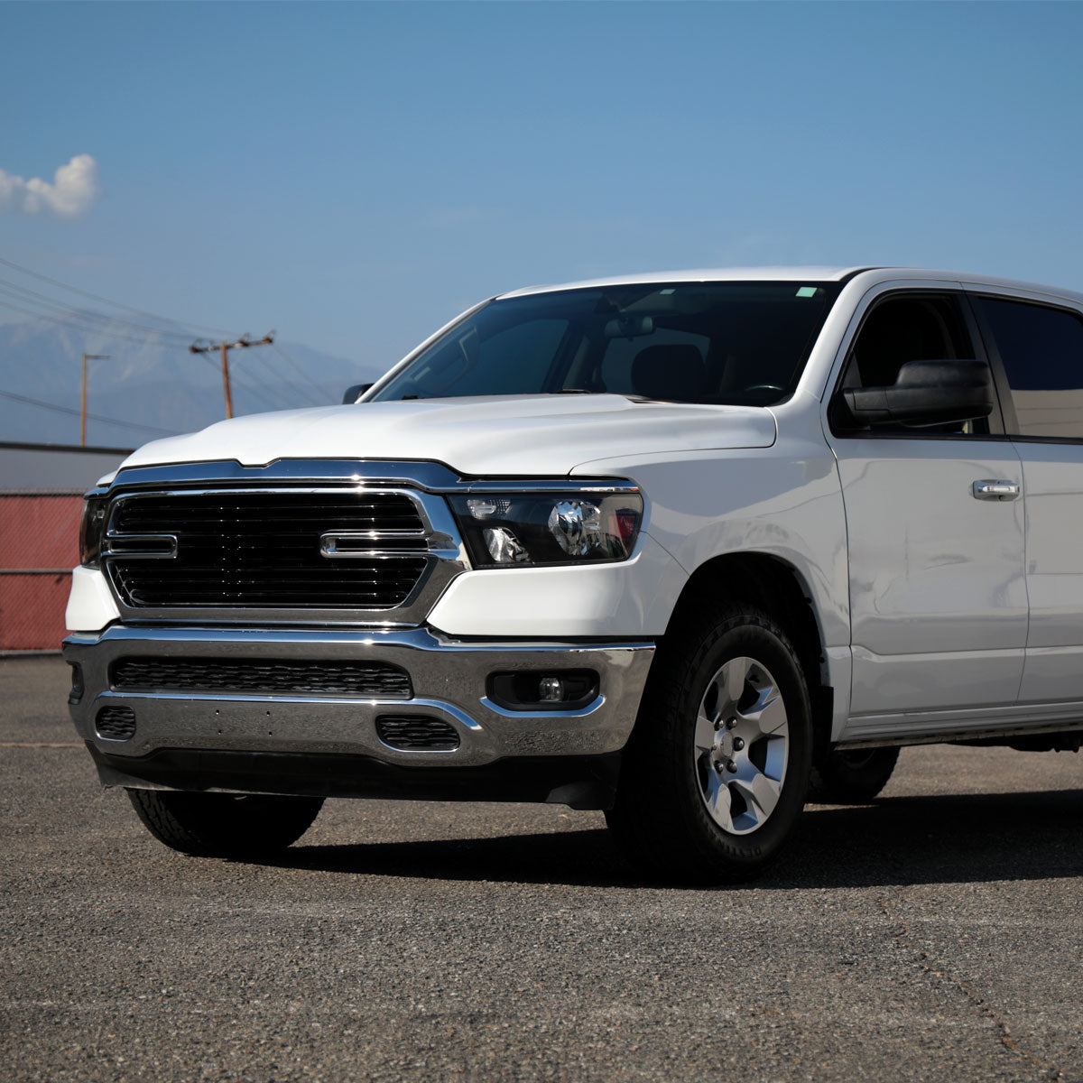 Ronnin - Fits 2019-2024 Ram 1500 Factory Replacement Halogen Headlights Assembly Pair | Black