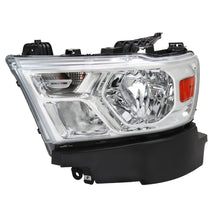 Ronnin - Fits 2019-2024 Ram 1500 Factory Replacement Halogen Headlights Assembly Piece | Driver Side | Chrome