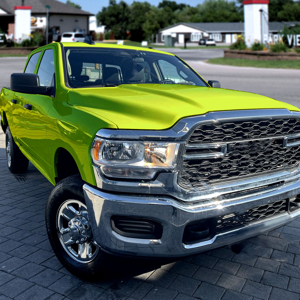 Ronnin - Fits 2019-2024 Ram 2500 3500 4500 5500 Factory Replacement Halogen Headlights Assembly Pair | Chrome