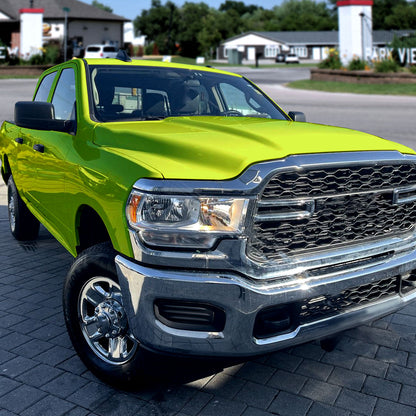 Ronnin - Fits 2019-2024 Ram 2500 3500 4500 5500 Factory Replacement Halogen Headlights Assembly Pair | Chrome