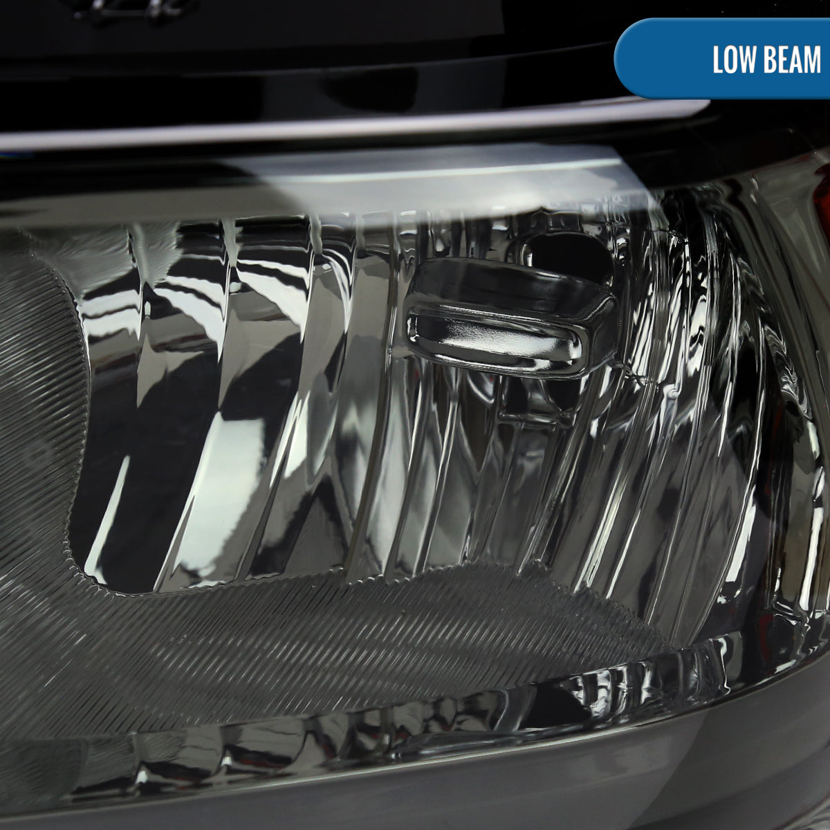 Ronnin - Fits 2019-2024 Ram 2500 3500 4500 5500 Tradesman Big Horn SLT Upgraded Replacement LED Animated Startup Effect Headlights Assembly Pair | Smoke